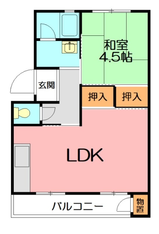 戸塚深谷の間取り