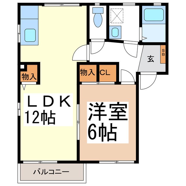 ディアスさかいの間取り