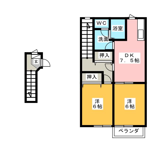 フォレスト平賀の間取り