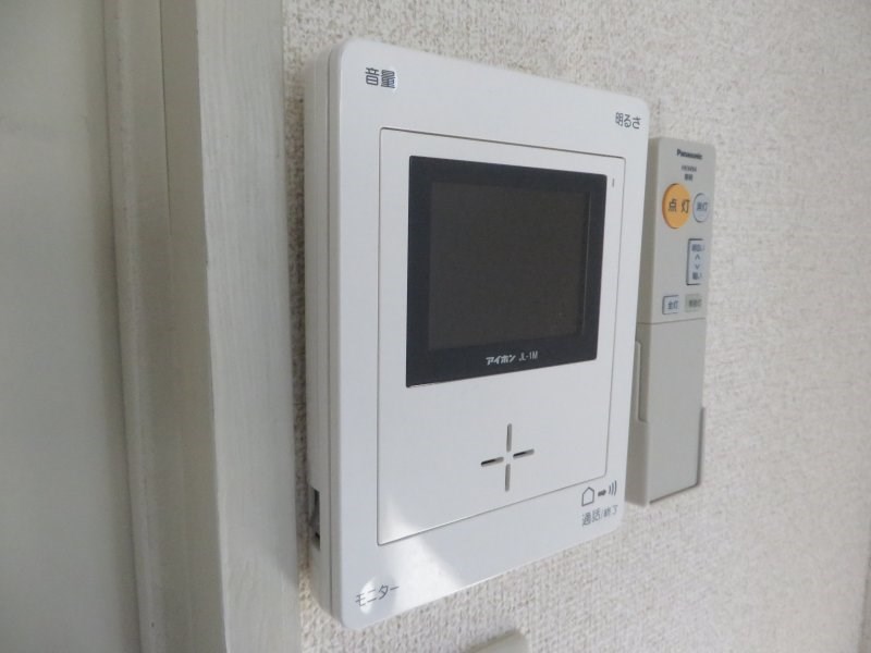 セキュリティ　来客時に安心TVモニターホン