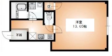 山戸マンションの間取り