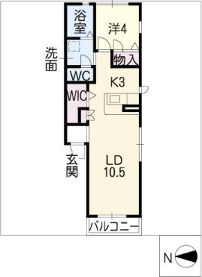 エクセル山中の間取り