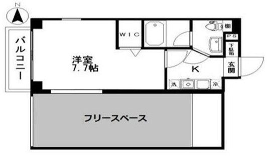 さいたま市大宮区高鼻町のマンションの間取り