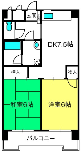 ユーコート朝霞台の間取り