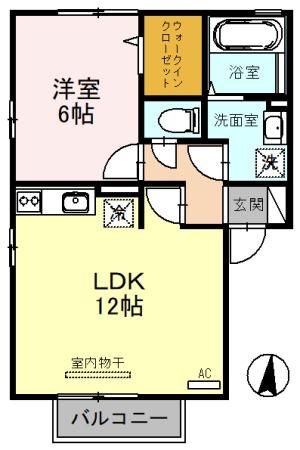 プランドール・陽明の間取り