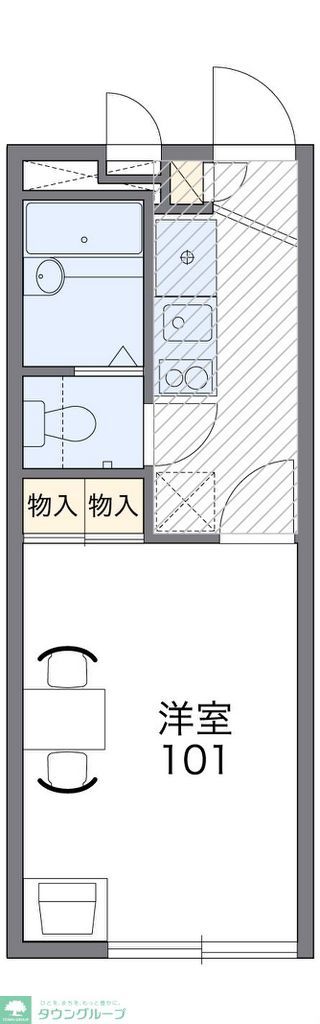 横浜市戸塚区原宿のマンションの間取り