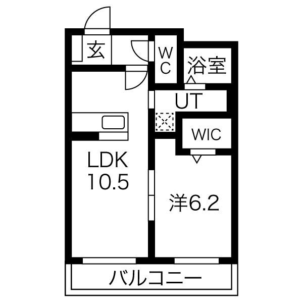 ラフィネ扶桑スタシオンの間取り