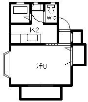 アイハイツの間取り