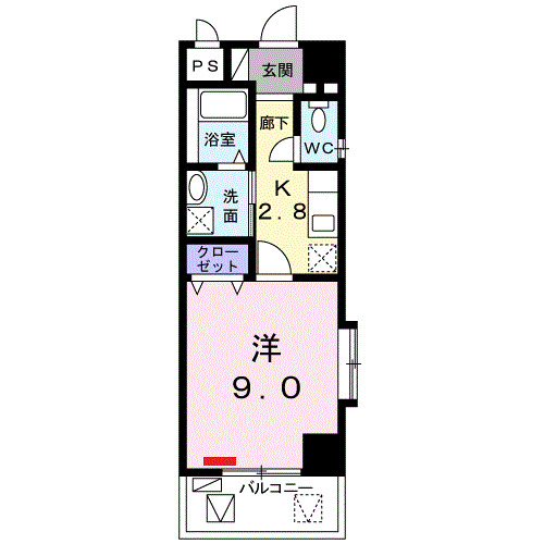 ゆちばな２泉崎（Ｄ）の間取り