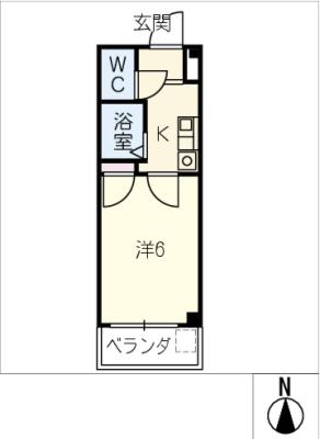 コーポ野口の間取り