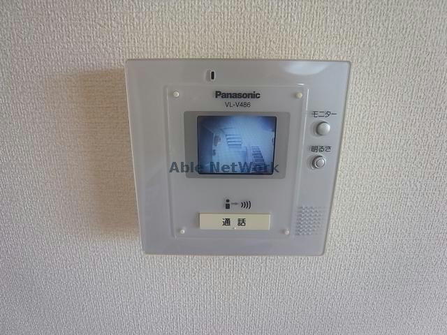 セキュリティ　モニター付きインターホン