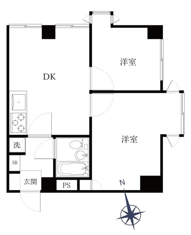 菱和パレス滝野川CDIの間取り