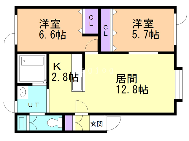 Ｊ・３の間取り