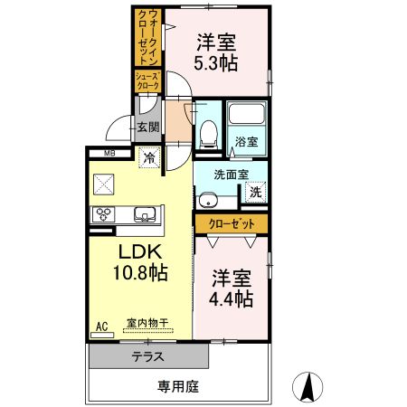 クレインの間取り
