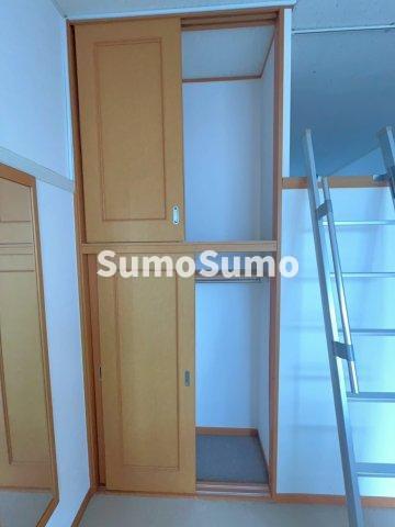 収納　大きなスペースがあり、収納には困りません