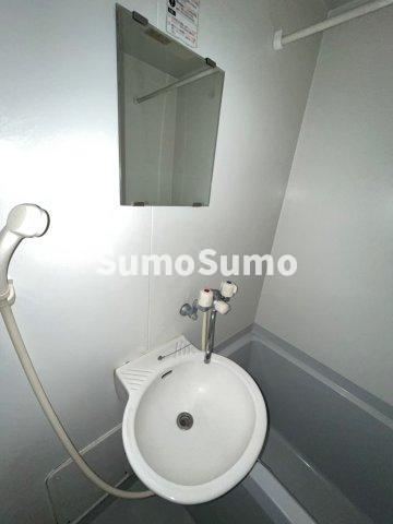 洗面設備　広い洗面スペース