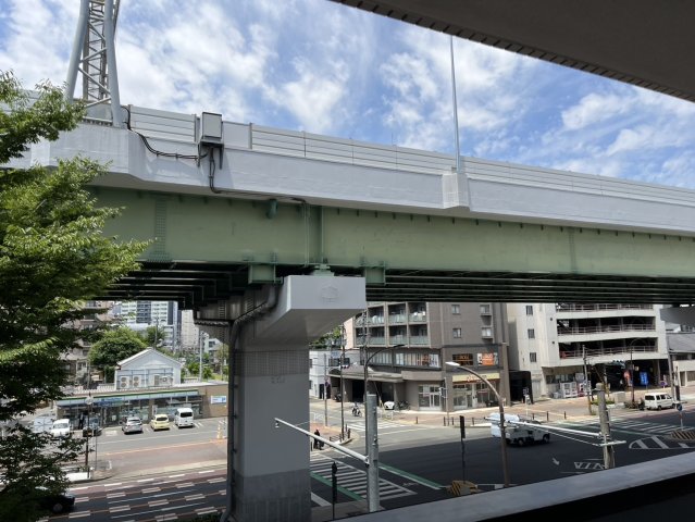 眺望　セントラルハイツカシノ