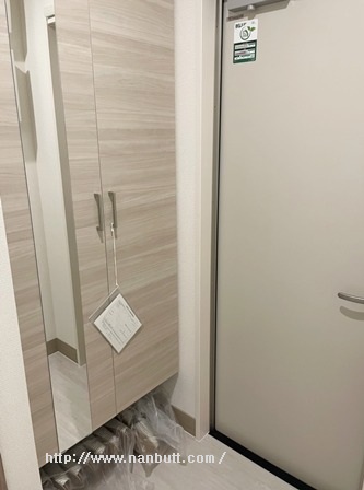 玄関　シューズボックス付き玄関