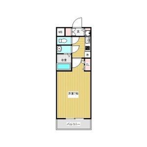 エスリードレジデンス都島シティフロントの間取り