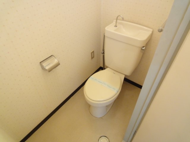トイレ　同物件、別号室のものです。