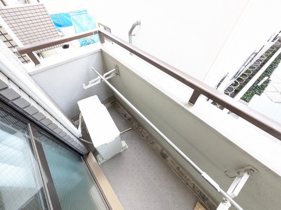 バルコニー　※他部屋の写真です。