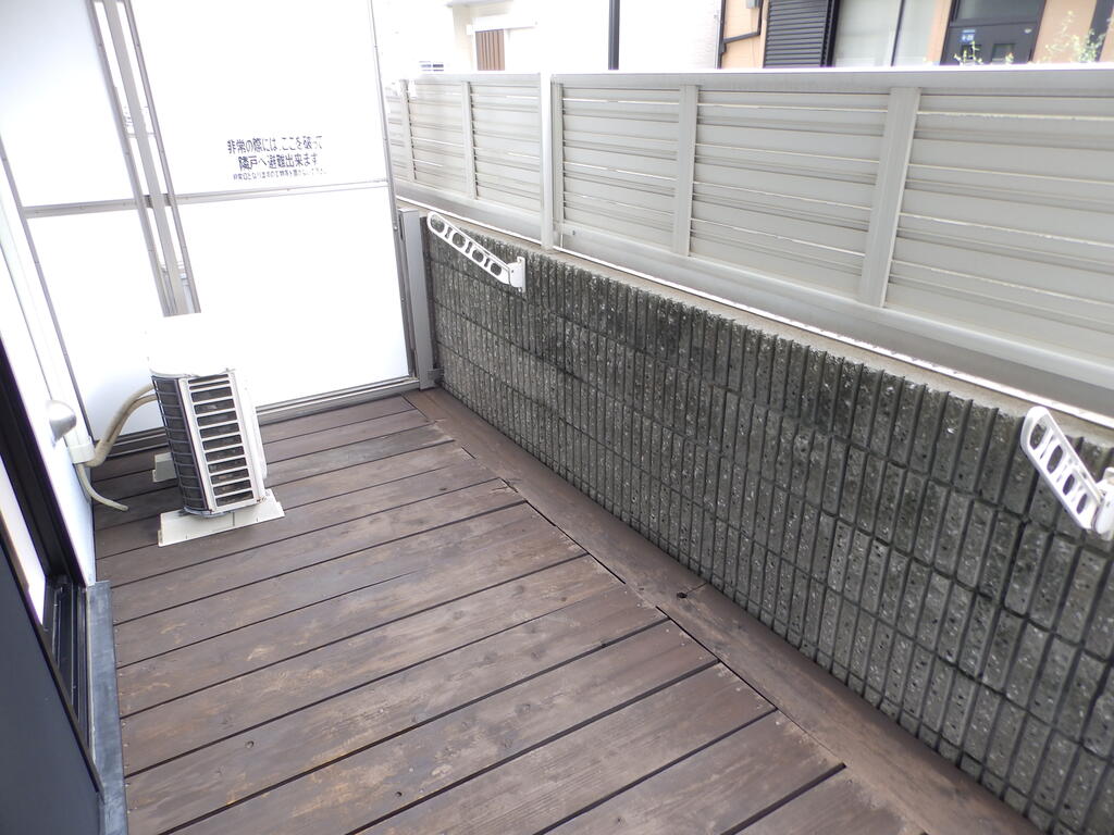 バルコニー　南向き