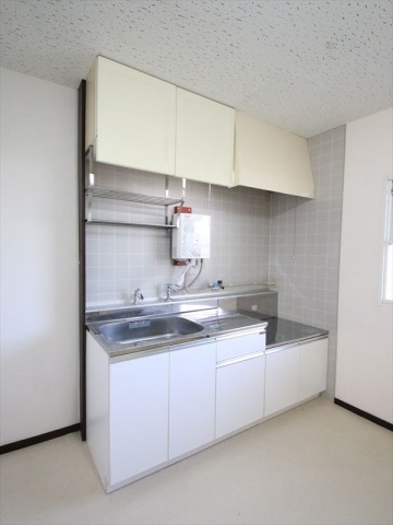 キッチン　ガスコンロ設置可