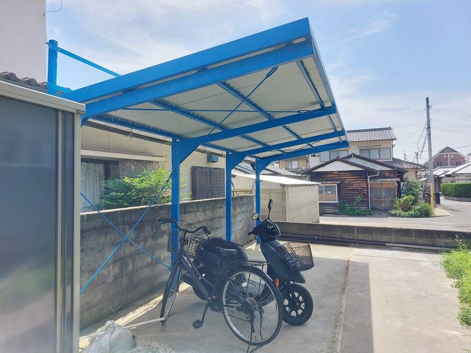 駐車場　駐輪場