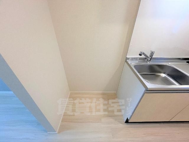 キッチン　冷蔵庫置き場（イメージ）