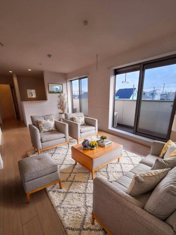 居室・リビング　CG家具の為実際は家具が付きません