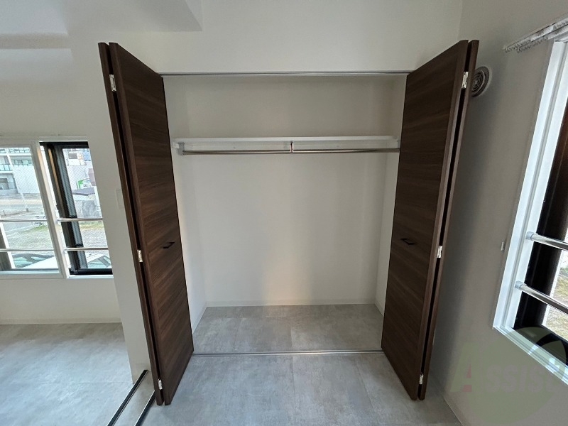 収納　収納もバッチリあるのでお部屋が片付きますよ！