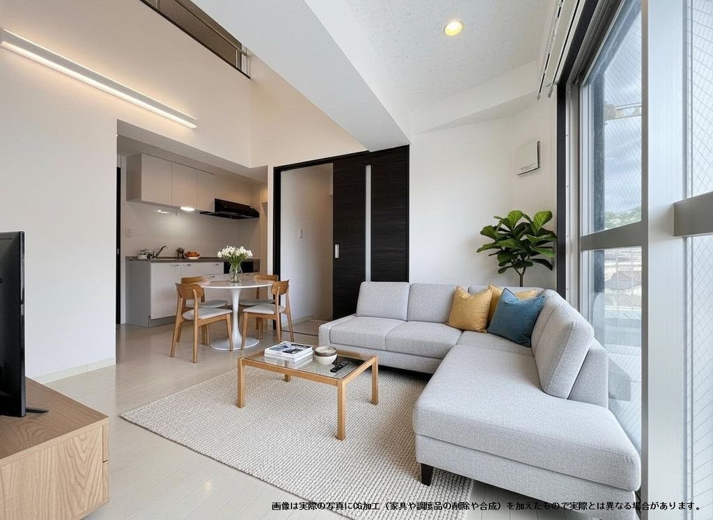 居室・リビング　※一部の画像は実際の写真に家具や調度品をCG合成したものです