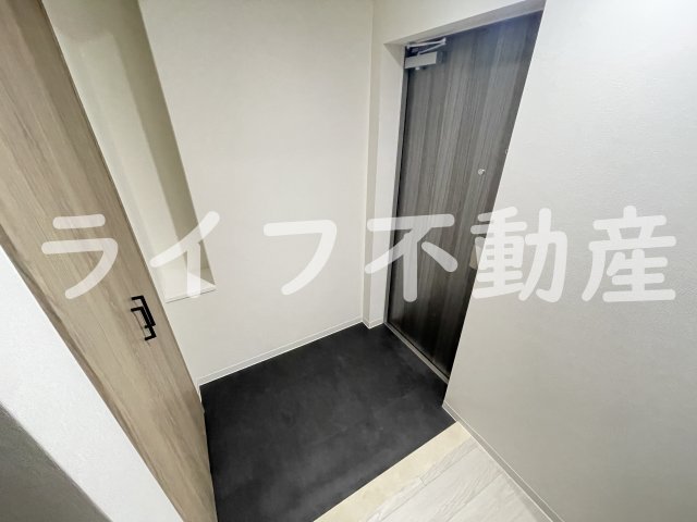 玄関　明るい玄関です