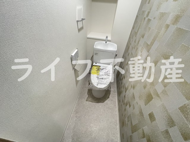 トイレ　清潔感のあるトイレです