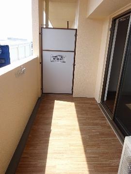 ルマルシェ下穂積　バルコニー　ベランダ