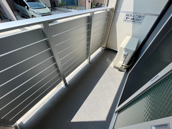 バルコニー　※別部屋の写真です