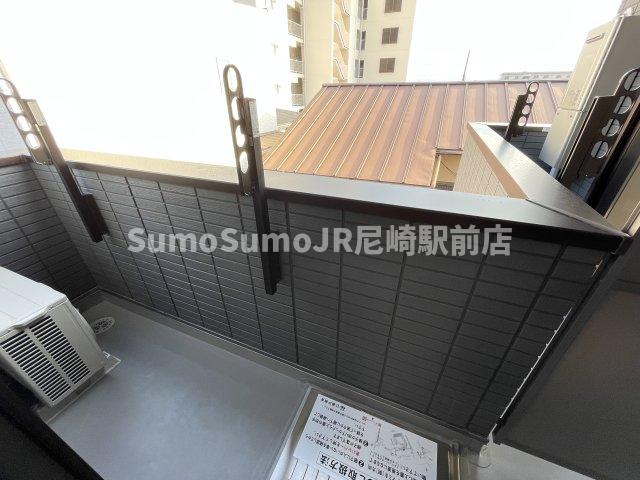 バルコニー　落ち着いた時間を過ごせるバルコニーです