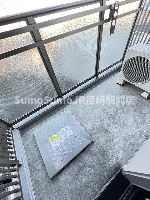 バルコニー　バルコニーがあります