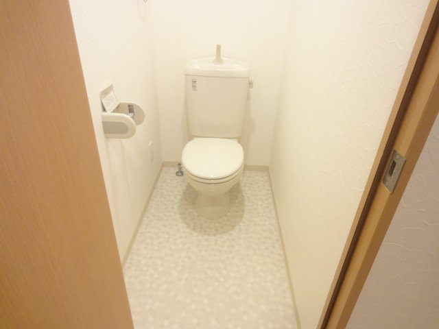 トイレ　同物件別号室の写真です。