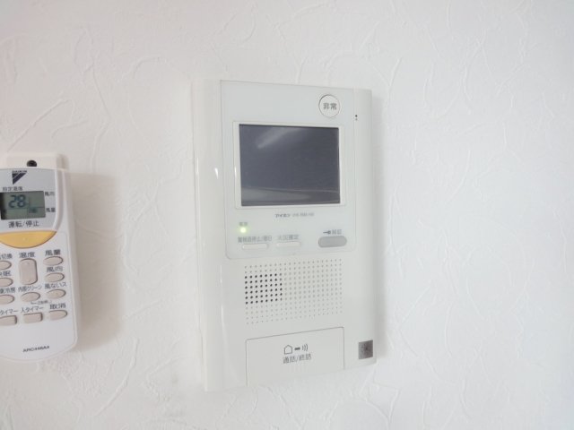 セキュリティ　同物件別号室の写真です。