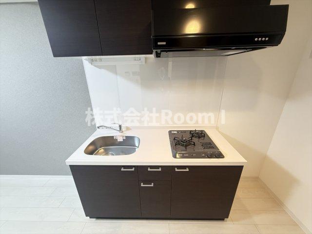 キッチン　コンパクトなキッチンで掃除もラクラク