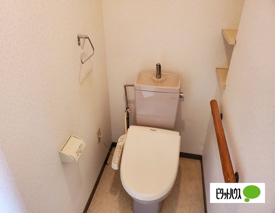 トイレ　温水洗浄便座変更予定