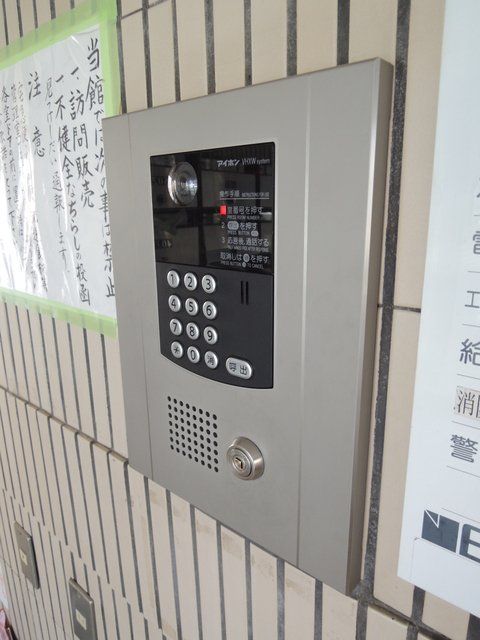 セキュリティ　♪エントランス部分♪