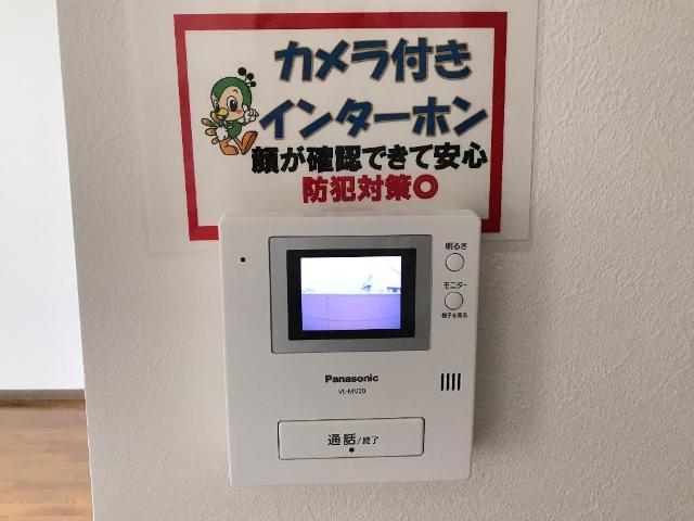 セキュリティ　来客相手の顔が分かるＴＶドアホン