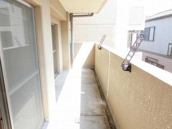 バルコニー　日当たり良好！