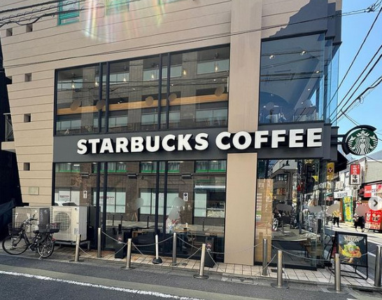 飲食店　スターバックスコーヒー学芸大駅前店（飲食店）まで585m