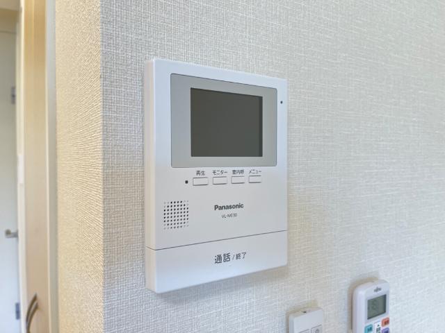 セキュリティ　カメラ付インターホン（イメージ）