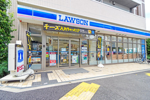 コンビニ　ローソン柿の木坂二丁目店（コンビニ）まで281m