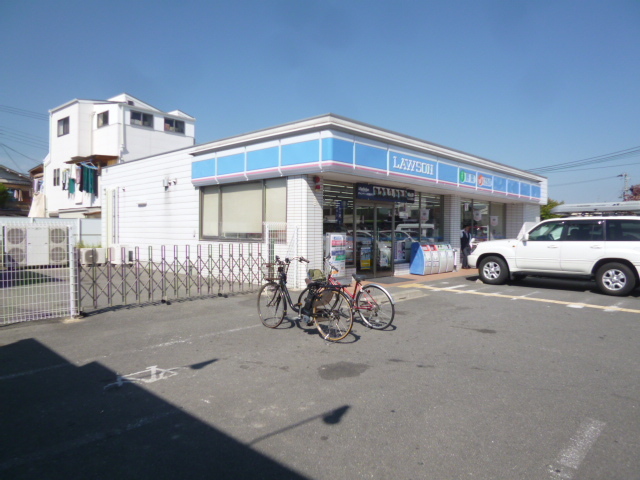 コンビニ　ローソン五月が丘東店（コンビニ）まで283m