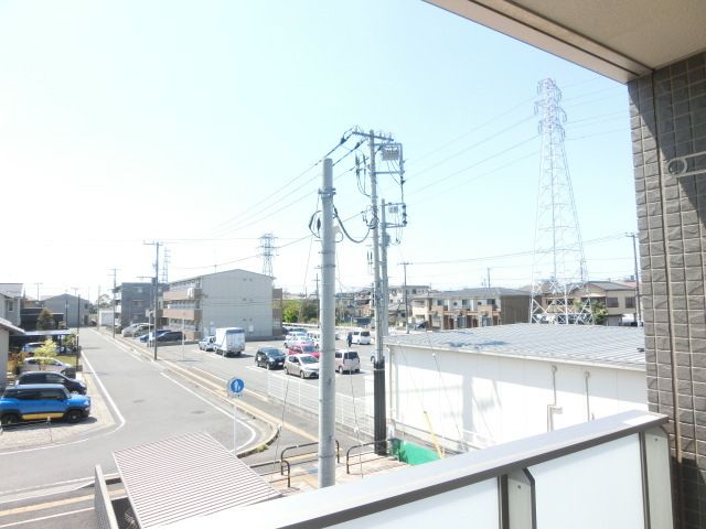 眺望　バルコニーからの眺望です。